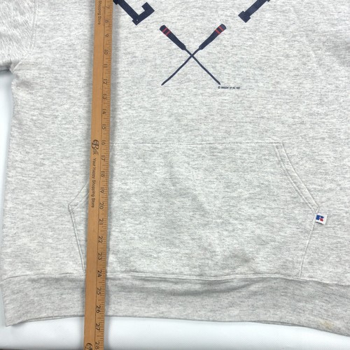 Vintage Russell Athletic Hoodie Mens XXL Long Beach Island Rowing 80s - Picture 9 of 12
