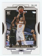 2020-21 Chronicles Basketball NBA Onyeka Okongwu RC Legacy Purple /49