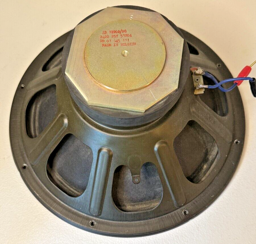 Philips 12” Speaker AD 12202/P8 Made in Belgium | eBay