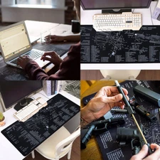 US 1 Pc Long Gun Cleaning Bench Mat 35''X12'' w/ Parts List View Non-Slip