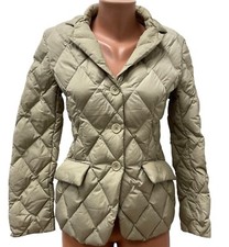 ASPESI size S Womens DOWN FEATHER Jacket CHAR...