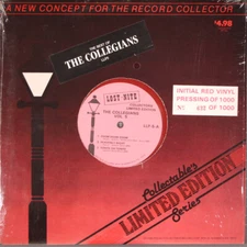 The Best of the Collegians Vol 5 10" Lost Nite LLP 5  #632/1000 Red Vinyl