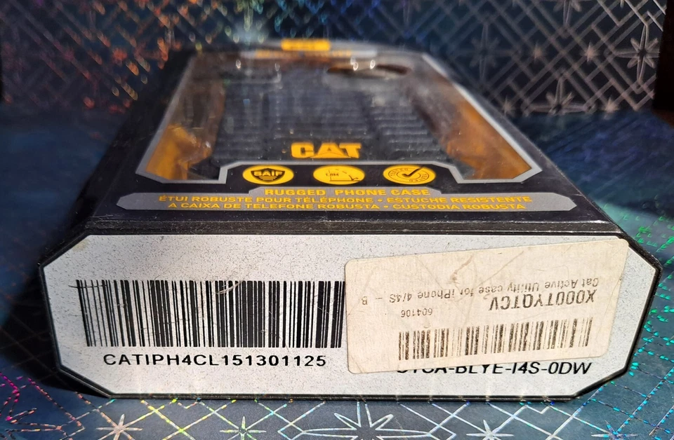 FUNDA URBANA ACTIVA CAT CATERPILLAR PARA IPHONE 4/4s/ Negra Foto 4 de 4