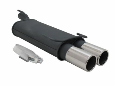 Novus Sportauspuff Gruppe N 2x90mm M-Design Opel Kadett E 1,6/1,8/2,0
