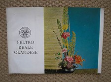 Niederl&auml;ndischer Reinzinn Daalderop Zonen Zinn Katalog Italien