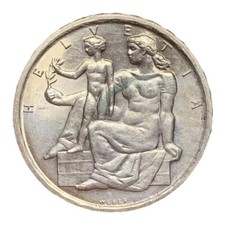 5 Franken 1948 B  Schweiz  100 Jahre Schweizer Bundesstaat . Silber
