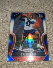 2019 DAVID LONG PRIZM RED WHITE BLUE REFRACTOR RC (RAMS)