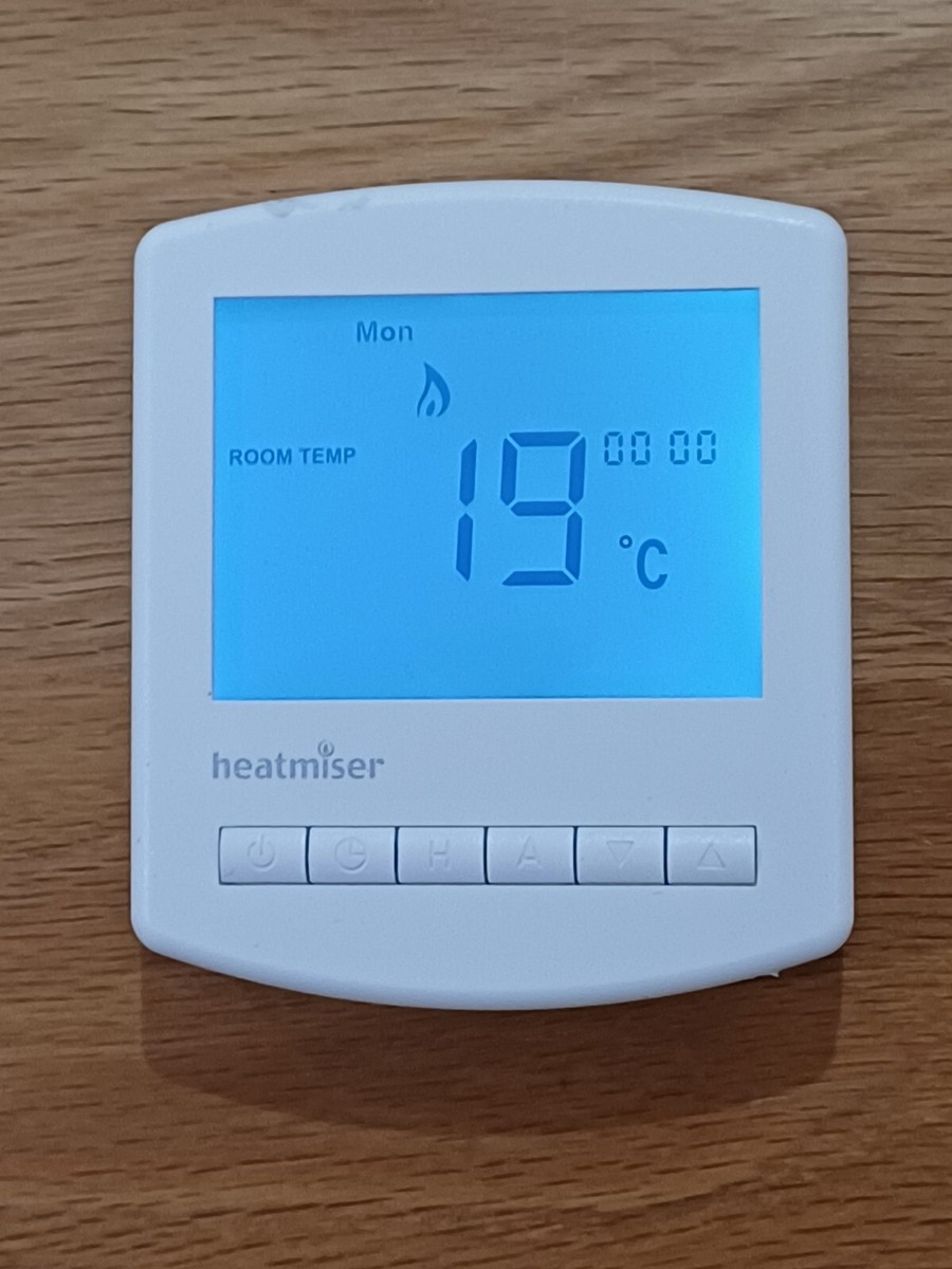 Heatmiser Digital Heating Thermostat Heatmiser PRT-W Wireless