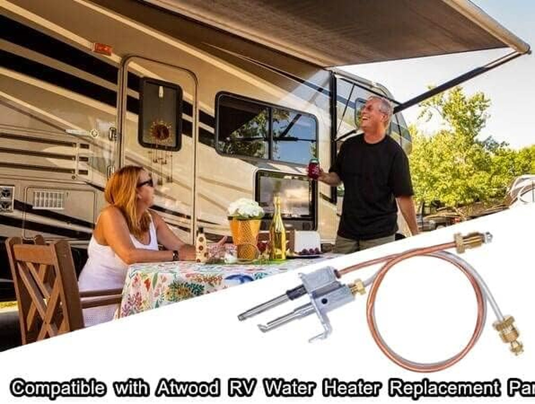 Atwood 91603 RV Water Heater Pilot Assembly & Thermocouple Kit