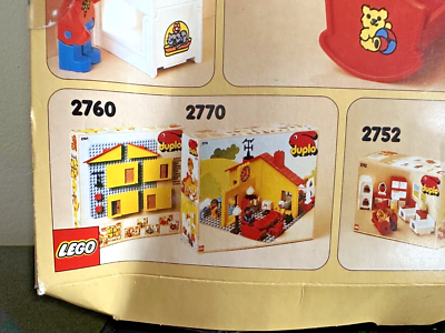 LEGO DUPLO Bedroom (2752) - New in Box from the 1980s! Vintage | eBay
