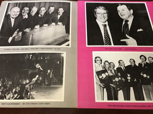 Perry Como Starlight Musicals Souvenir Concert Program Vintage 1980 RCA Playbill - Picture 9 of 9