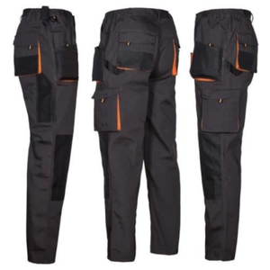 PANTALON DE TRAVAIL POCHES GENOUILLÈRES CARGO PANTALON DE SÉCURITÉ ILYES |  eBay