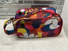 Make Up Bag Waterproof Cosmetic Small Universal Bright Colors L 9 x 3.5 x H 4