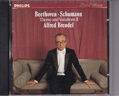 BEETHOVEN & SCHUMANN Theme & Variations II - ALFRED BRENDEL piano - PHILIPS CD