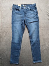 Levis 311 Jeans Womens 32x32 Blue Denim Skinny Shaping Tummy Slimming Outdoor
