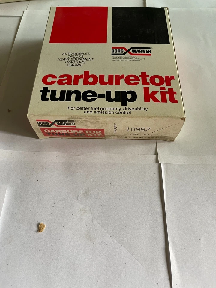 Kit de reparación de carburador e inyector de combustible BWD 10997 reemplaza Walker Products 18101 Foto 4 de 4
