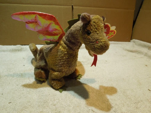 VINTAGE TY BEANY BABY - SCORCH DRAGON VERY GOOD CONDITON