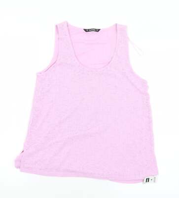 Dunnes Stores Damen lila Polyestermischung Tank Größe S