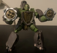 Transformers Kingdom War For Cybertron Trilogy Voyager Class Rhinox Opened