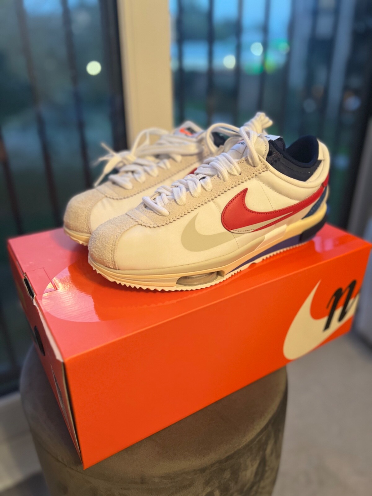SACAI X NIKE Taglia UK 8.5 Nike Cortez 4.0 x sacai OG 2022