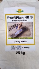 Ausgleichmasse  bis 40 mm - Fließspachtel - Nivelliermasse Selbstverlaufend