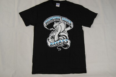 BOUNCING SOULS BADASS T-SHIRT NEU OFFICIAL ANCHORS AWEIGH GOLD RECORD COMET 
