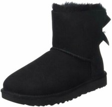 UGG Mini Bailey Bow Boots for Women, Size 6 - Black