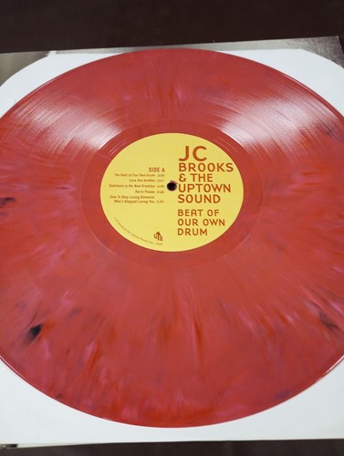 Signed JC Brooks & The Uptown Sound – Beat Of Our Own Drum vinyl colored vinyl - Picture 4 of 5