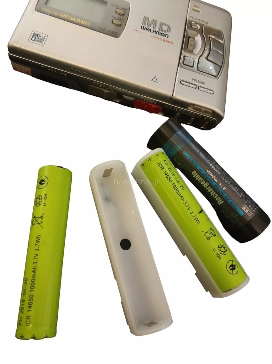 1000mAh Battery Case Attachment For SONY MD MZ-R50 LIP-8 | eBay