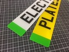 EV Green Number Plate / Electric Vehicle / Front & Rear for Car / Van