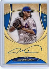 2017 Topps Five Star Blue Autograph #FSA_JDG Jacob DeGrom #12/25