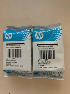 Hp Instant Ink 67/305 1 Black Cartridge 1 Tri-color Cartridge | eBay
