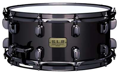 Tama S.L.P. Sound Lab Project 14''x6,5'' Black Brass Messing Snare Drum Schwarz