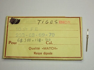 FE Cupillard 233-68 winding stem  thread 90 tige de remontoir 233-69 233-70 - Photo 1/4