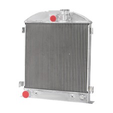 3-row Aluminum Radiator For 1932 Ford Hi-boy Hot Rod Grill Shells Ford V8 Us Hot