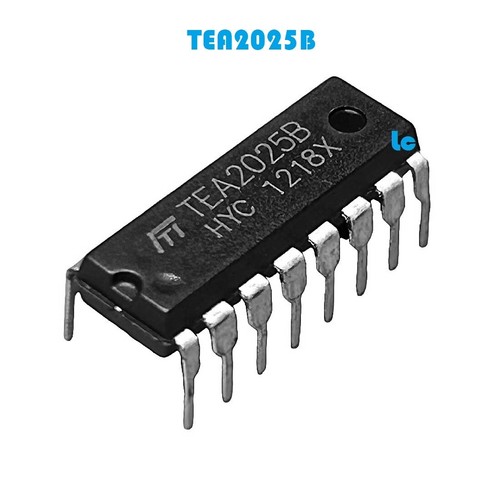 Circuito Integrado TEA2025B - Amplificador Audio Stereo - Descuento Por Cantidad - Imagen 2 de 6
