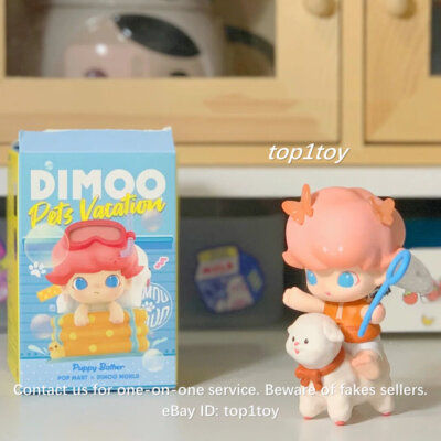 POP MART x DIMOO Pets Vacation Series Ranch Catcher Mini Figure | eBay