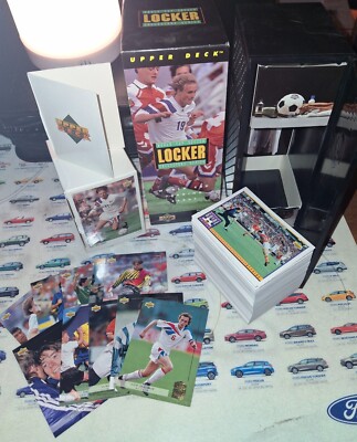 Upper Deck 1994 World Cup WM Box Locker, Preview 1993 Karten neuwertig Panini 