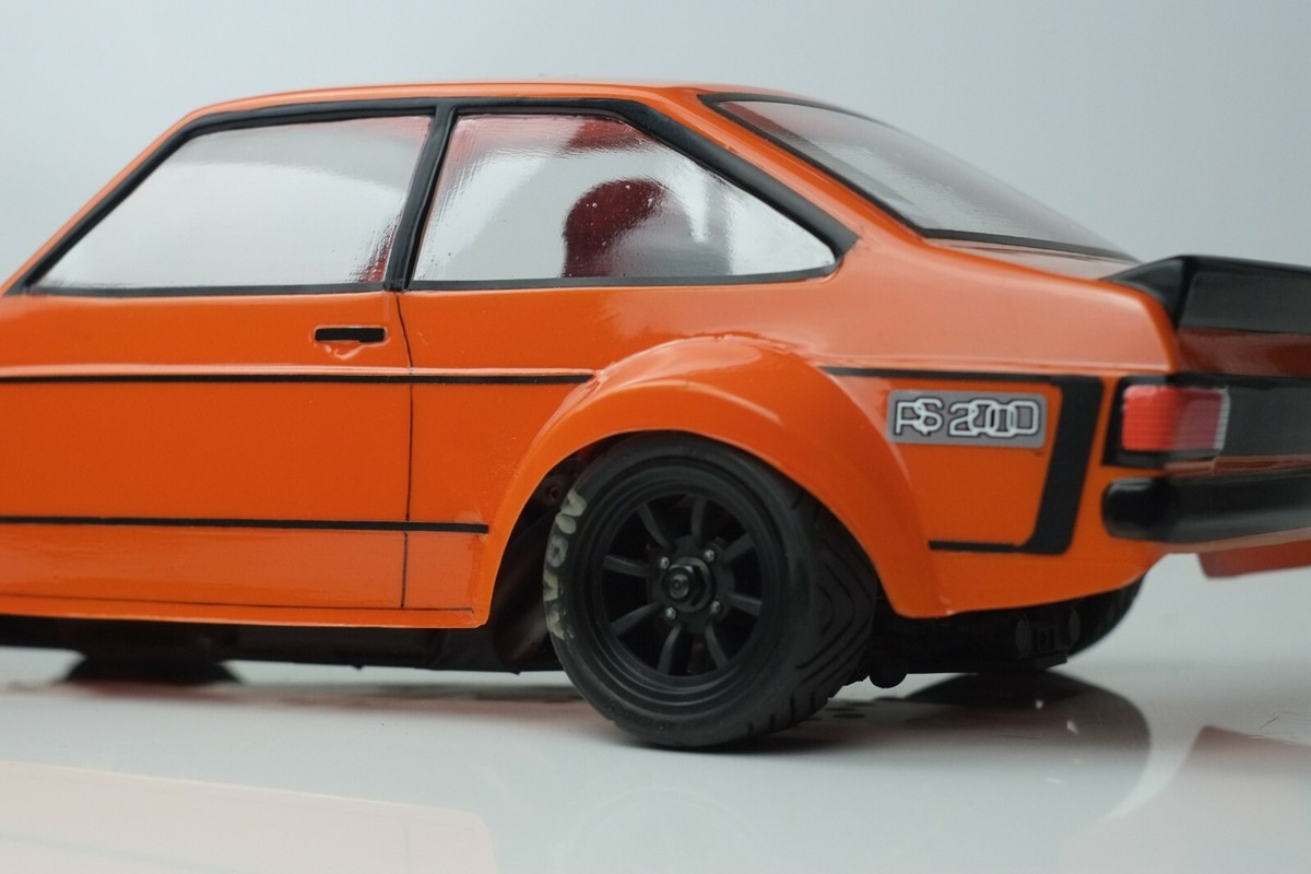 PHAT BODIES 'Mk2 Escort M Chassis' 225mm Body Shell Tamiya M08 M07 M03 M04 M05 E - Foto 4