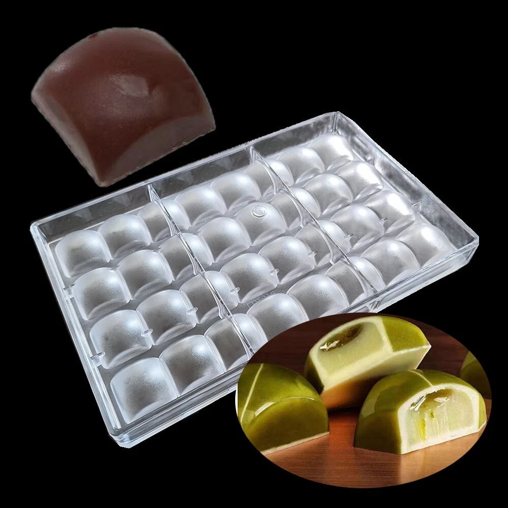 Lot De 9 Moules à Chocolat Polycarbonate – Vintage Italie – Occasion