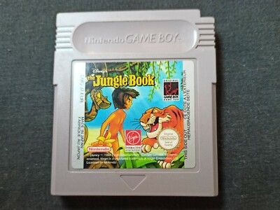 Jeu Game Boy - The Jungle Book (Le Livre De La Jungle) - Bon état, Avec Notice