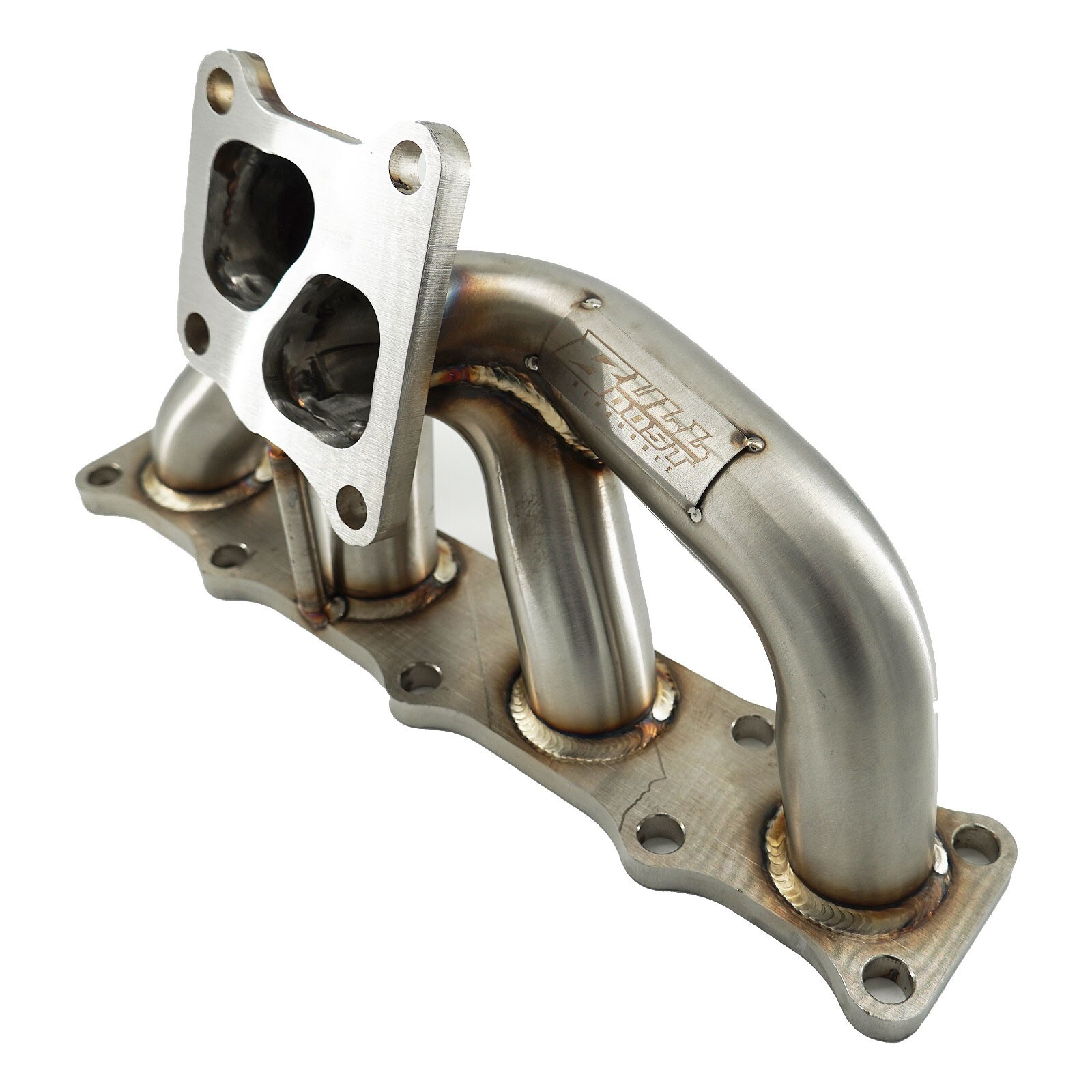 Turbo Exhaust Header Manifold Kit For 2008-2015 Mitsubishi Lancer Evolution X (4B11T 2.0L)