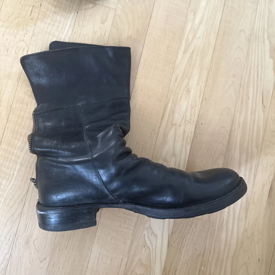 Fiorentini + Baker Eli Eternity Black Leather Boots Sz 38 - Image 4 of 4