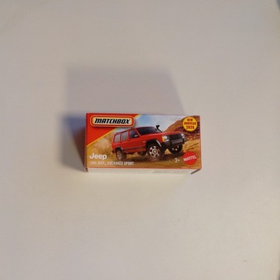Matchbox 1994 JEEP CHEROKEE SPORT Red (#114/125)