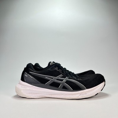 ASICS Gel-Kayano 30 Black Athletic Lace Up Running Shoes 1011B548 Mens Size 10.5