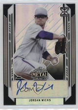 2021 Leaf Metal Draft Black Rainbow /15 Jordan Wicks #BA-JW2 Auto 8d2