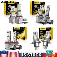 H11 H8 9006 9005 HB4 H4 9003 LED Headlight Bulb High Low Beam Fog Light 6500K