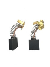2x Balais de Charbon - Utilisation sur Meuleuse-Hammer Hitachi 34-44