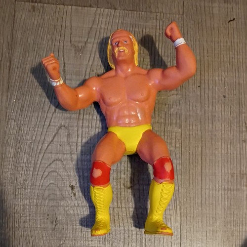 Vintage 1984 LJN Hulk Hogan WWF World Wrestling Ti...