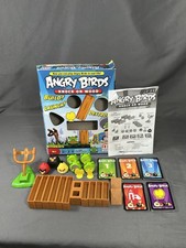 Angry Birds Knock on Wood Board Game Complete with Instructions 2010 Mattel